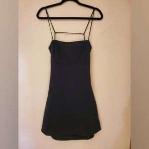 Silence + noise strappy Black Dress